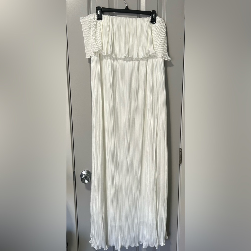 SHEIN Solid Color Off Shoulder Maternity Dress